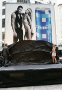 Synergy campaign for Synergy in the Australia Square Forecourt on October 12, 2009 in Sydney, Australia.